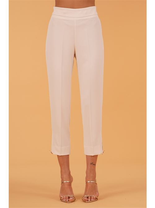 Pantalone in viscosa GM by Gai Mattiolo | GM3736BURRO
